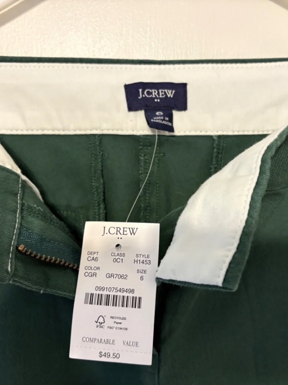 J. Crew classic pair